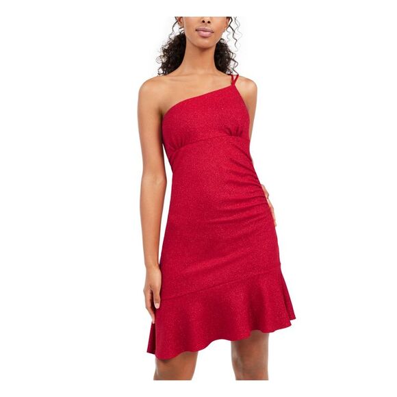 JUMP Dresses & Skirts - JUMP Womens Short Dress Red Spaghetti Strap Cocktail Juniors XXS
